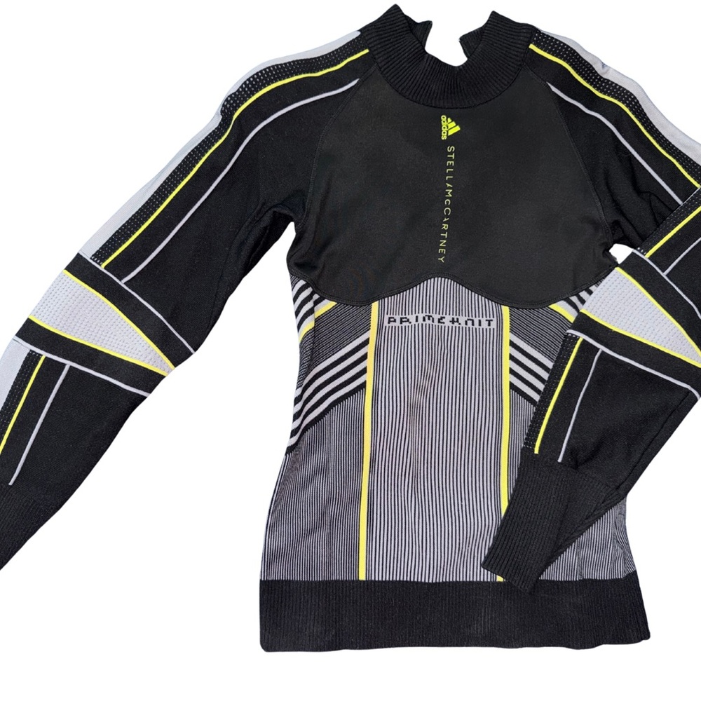 Adidas by Stella McCartney Black and Yellow Jacket